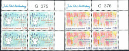 Greenland 2006. Christmas. Michel 475 - 476 Plate Blocks MNH . Signed. - Blocks & Sheetlets