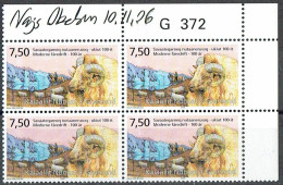 Greenland 2006. 100 Anniv Sharp Breeding In Greenland.. Michel 470 Plate Block MNH . Signed. - Blocks & Sheetlets