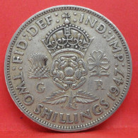 2 Shillings 1947 - TB - Pièce Monnaie Grande-Bretagne - Article N°2877 - J. 1 Florin / 2 Schillings