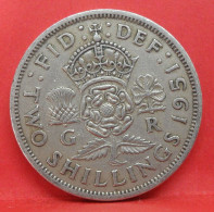 2 Shillings 1951 - TB - Pièce Monnaie Grande-Bretagne - Article N°2881 - J. 1 Florin / 2 Schillings
