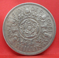 2 Shillings 1960 - TB - Pièce Monnaie Grande-Bretagne - Article N°2886 - J. 1 Florin / 2 Schillings