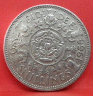 2 Shillings 1966 - TB - Pièce Monnaie Grande-Bretagne - Article N°2891 - J. 1 Florin / 2 Schillings