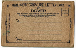 Real Photogravure Letter Card - 5 Vues Format Cartes Postales - Dover - Pas Circulé - Dover