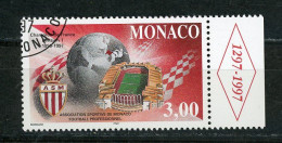 MONACO : FOOT A.S. MONACO  - N° Yvert 2126 Obli. - Used Stamps