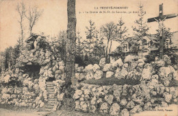 La Trinité Porhoët * La Grotte Notre Dame De Lourdes , Le 30 Avril 1911 - Autres & Non Classés