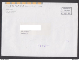 NETHERLANDS, COVER / POST PAYD, REPUBLIC OF MACEDONIA  (007) - Frankeermachines (EMA)