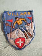 Ecusson Tissu Ancien / France /VILLARS / Haute  Savoie/ Alpes Françaises/Vers 1960 -1970      ET387 - Blazoenen (textiel)