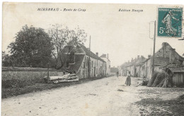 Mirebeau Sur Bèze : Route De Gray (Edition Bauzon) - Mirebeau