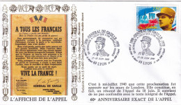 Thème De Gaulle - France - Enveloppe - De Gaulle (Général)