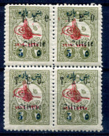 Cilicie         58 ** Bloc De 4 - Unused Stamps