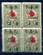 Cilicie          58 En  Bloc De 4, 3 Timbres **, Un Timbre * - Unused Stamps