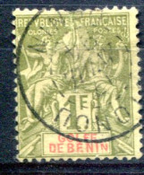 Bénin         32 Oblitéré ,une Dent Courte Haut Du Timbre - Gebruikt