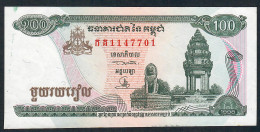 CAMBODIA P41b 100 RIELS 1998 UNC. - Cambodia