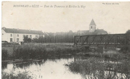 Mirebeau Sur Bèze : Pont Du Tramway Et Rivière La Bèze (Editeur Vve Karrer, Dôle) - Mirebeau