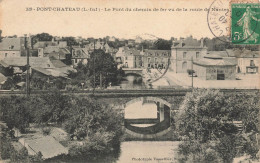 Pontchâteau * Le Pont De La Ligne Chemin De Fer Vu De La Route De Nantes - Pontchâteau