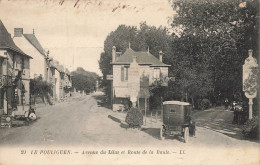 Le Pouliguen * Avenue Du Lilas Et Route De La Baule * Automobile Voiture Ancienne - Le Pouliguen