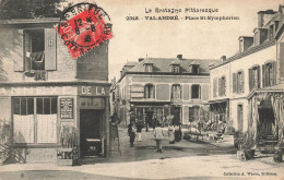 Val André , Pléneuf * 1908 * Place St Symphorien * Annexe De La ... * Agence Commerces Magasins * Villageois - Pléneuf-Val-André