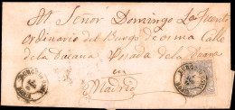 Soria - Edi O 107 - Envuelta Mat Fech. Tp. II "Burgo Se Osma" - Lettres & Documents