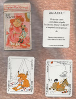 Jeux De Cartes à Jouer - 54 Cartes  " Jeu  DUBOUT "  De Baptiste Paul Grimaud - 1987 -  Bon état - 54 Cartas