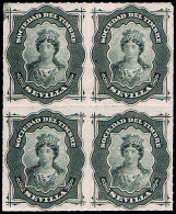 Sevilla - Sociedad Timbre - Edi ** 40 Bl. 4 - Bloque De 4 "Sociedad Timbre - Sevilla" - Postage-Revenue Stamps