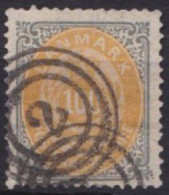 MiNr 31 II YA, Sauberer Nr-Stempel "2" - Used Stamps