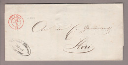 CH Heimat ZH Höri 1844-06-15 Rechtssache Von Zürich - 1843-1852 Correos Federales Y Cantonales