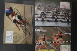 Berlin, Maximumkarte, MK, MC: MiNr. 716-18, Für Den Sport 1984: Olympische Disziplinen - Cartoline Maximum