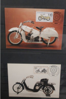 Berlin, Maximumkarte, MK, MC: MiNr. 694-97;  Für Die Jugend 1983: Motorräder - Maximum Cards