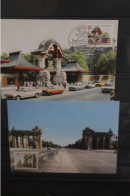 Berlin, Maximumkarte, MK, MC: MiNr. 761-63;  Portale In Berlin 1986 - Maximum Cards