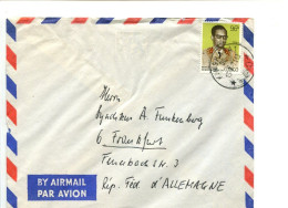 Rép. Démocratique Du CONGO - Affranchissement Sur Lettre Pour L'Allemagne - - Cartas & Documentos