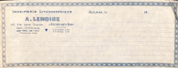 51 Sam Imprimerie Lithographique A. LEMOINE AULNAY SOUS BOIS - Other & Unclassified