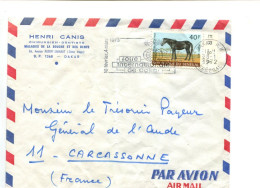 SENEGAL - Affranchissement Sur Lettre à En Tête Dentiste -  Cheval - Senegal (1960-...)