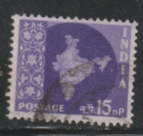 INDE 572 // YVERT 100 B  // 1958-63 - Used Stamps