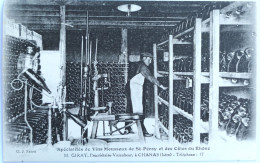 C. P. A. : 38 : CHANAS : M. GIRAY, Propriétaire Viticulteur, Spécialités De Vins Mousseux De St-Péray Et Des Côtes Rhône - Chanas
