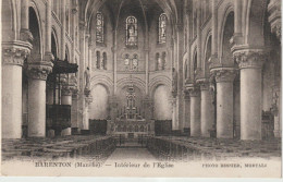 Manche : BARENTON :  Int. De L  église - Barenton