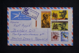 AFRIQUE DU SUD - Enveloppe En Recommandé De Lakeside Pour L'Allemagne En 1969 - L 144549 - Storia Postale