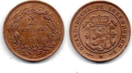 MA 23317 / Luxembourg 2.5 Centimes 1908 SUP+ - Luxembourg