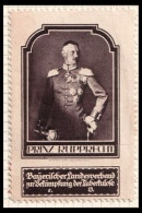 PRINZ  RUPPRECHT Rupprecht Von Bayern   VIGNETTE Reklamemarke CINDERELLA  - Royalties, Royals