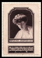 PRINZESSIN RUPPRECHT  VIGNETTE PRINCESS RUPPRECHT Reklamemarke CINDERELLA PRINZ LUITPOLD UND URENKEL - Familles Royales