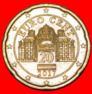 * NORDIC GOLD (2008-2023): AUSTRIA  20 EURO CENTS 2017 SPANISH ROSE! ·  LOW START · NO RESERVE! - Austria