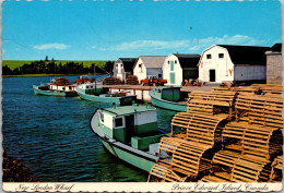 Canada Prince Edward Island Fishing Village New London Wharf 1973 - Autres & Non Classés