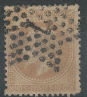 Lot N°77097   N°28B, Oblitéré étoile Chiffrée 7 De PARIS "R. Des Vlles-Haudrtes (juillet 1863 à Fin Mars 1876)" - 1863-1870 Napoléon III Lauré