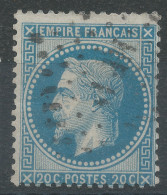 Lot N°77118   Variété/n°29A, Oblitéré Losange NF1° Des Ambulants, Filet EST Doublé - 1863-1870 Napoléon III Lauré