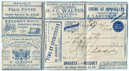 FRANCE CARTE-LETTRE PUBLICITAIRE " LA MISSIVE " 287e EDITION - Glas & Brandglas