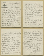Albert Vizentini (1841-1906) - Violinist & Composer - Autograph Letter Signed - 1878 - Chanteurs & Musiciens