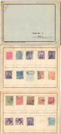 Brazil 96 Stamps 1900s-40s Used In Collector Booklet - Verzamelingen & Reeksen