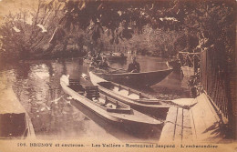 Brunoy            91          Bords De L'Yèrres. Les Vallées Restaurant Jaspard L'Embarcadère         (voir Scan) - Brunoy