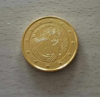 ESTONIE 2022 - PAIX ET LIBERTE EN UKRAINE - 2 EUROS COMMEMORATIVE  - PLAQUE OR - VERGOLDET - Estonia