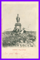 * POISSONS - Vierge De Chatel - 3 Hommes Devant Statue - Animée - Edit. DUPOND DORMOY - BERGERET - 1904 - Poissons