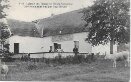 BELGIQUE -  NO2  LAITERIE DES ETANGS DE RHODE- ST- GENESE - CAFE- RESTAURANT TENU PAR  Aug. RODET - Rhode-St-Genèse - St-Genesius-Rode